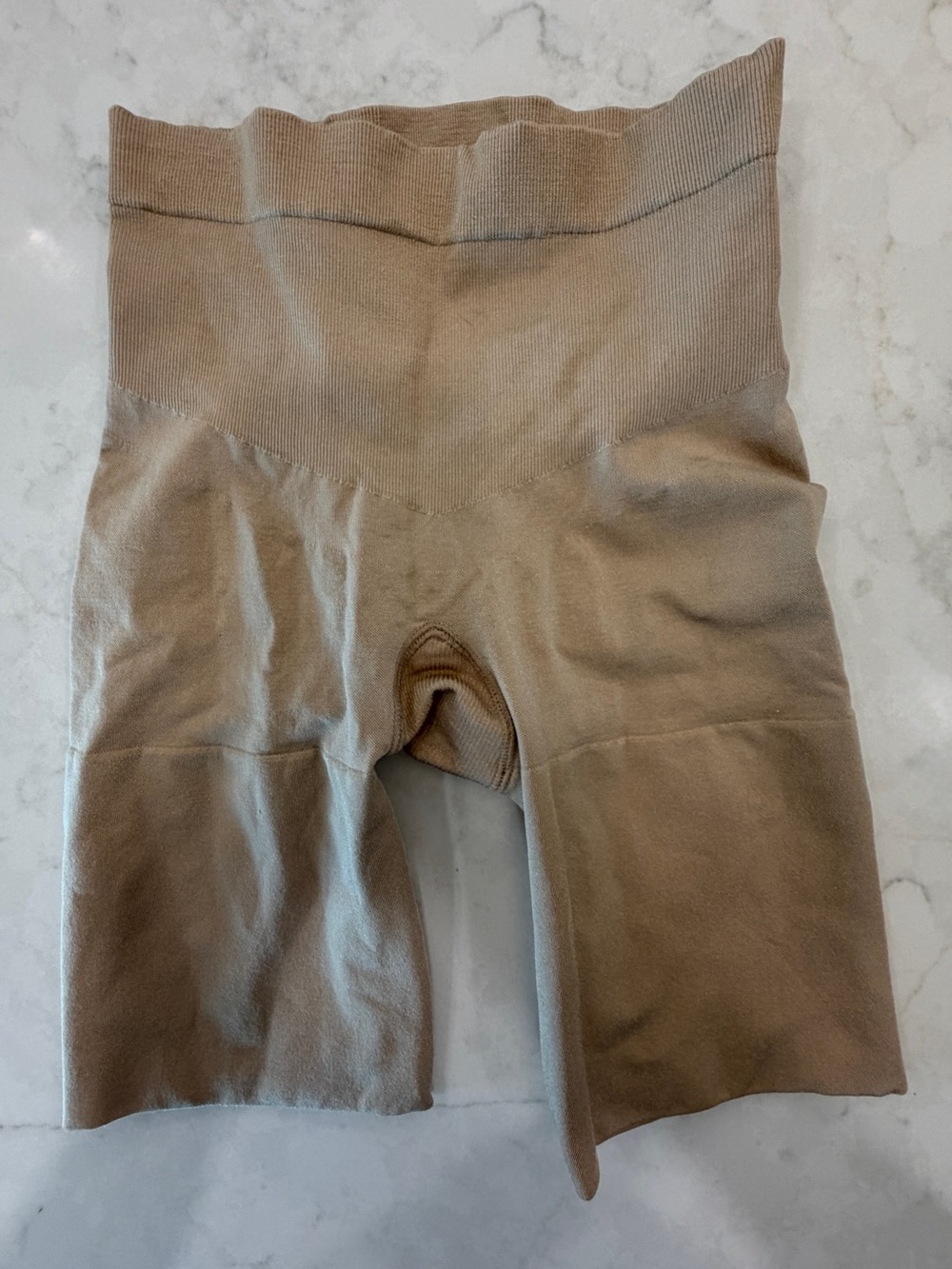 SPANX OnCore Mid Thigh Shaper Nude Size Small